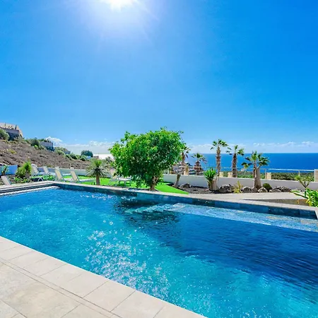 Villa CACTUS Tenerife sud piscine chauffée 10 personnes-3